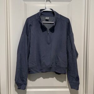 PINK half zip sweatshirt